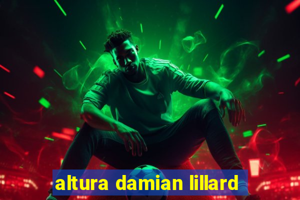 altura damian lillard